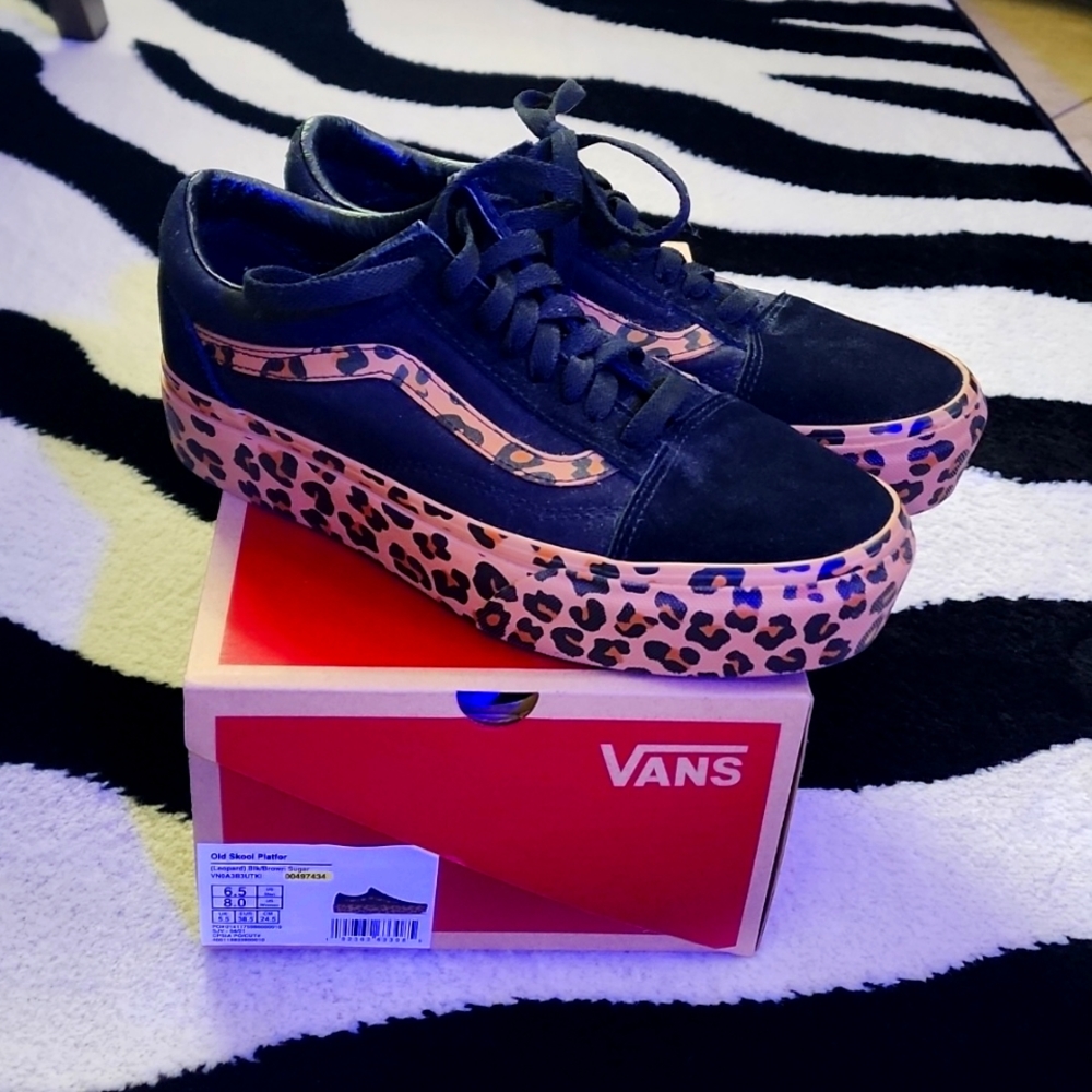 VANS Old Skool Platform size 8